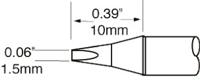 sfp-ch15 Metcal SxP 1.5 mm Chisel Soldering Iron Tip for use with MFR-H1-SC2