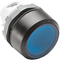 1sfa611100r1004-mp1-10l ABB Modular Series Blue Momentary Push Button Head, 22mm Cutout, IP66