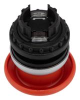 216720-m22-dp-r-x0 Eaton RMQ Titan M22 Series Red Momentary Push Button, 22mm Cutout, IP67