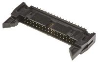 t816134a1s101ceu Amphenol Communications Solutions T816 Series Straight Through Hole PCB Header, 34 Contact(s), 2.54 mm Pitch, 2 Row,