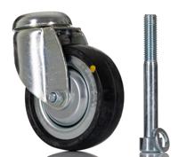 2470dyk075p30chc10x90 Tente Swivel Castor Wheel, 60kg Capacity, 75mm Wheel