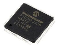 pic24fj128ga010-ipf Microchip, 16 bit PIC, PIC24FJ Microcontroller, 32 MHz, 128kB FLASH, 100-Pin TQFP