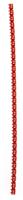 0-382-12 Legrand Clip On Cable Markers, Red, Pre-printed "2", 2.2 → 3mm Cable, 0 382 12