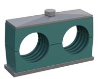 145-9771 RS PRO Double Tube Clamp for 20mm tube