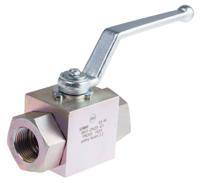 297-5877 RS PRO Zinc Passivated Steel Hydraulic Ball Valve G 1