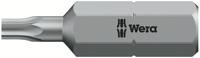 05066498001 Wera Tamperproof Torx Screwdriver Bit, T8 Tip, 25 mm Overall