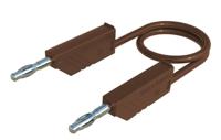 934061105 Hirschmann Test & Measurement Test Probes, 32A, 60V dc, Brown, 50cm Lead Length