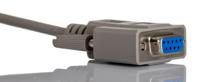 251-3276 RS PRO Female 9 Pin D-sub to Female 9 Pin D-sub Serial Cable, 2m