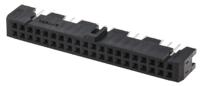 hif3fb-40da-254dsa71 Hirose HIF3FB Series Straight Through Hole Mount PCB Socket, 40-Contact, 2-Row, 2.54mm Pitch, Solder Termination