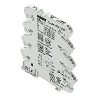 787-3861004-1020 WAGO Electronic Circuit Breaker 0.5 → 4A 24V 787, 1 channels , DIN Rail