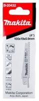 b-20432 Makita, 6 Teeth Per Inch Metal, Wood 80mm Cutting Length Reciprocating Saw Blade, Pack of 5