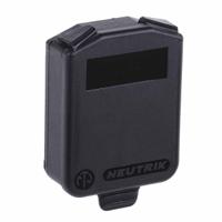 scdx Neutrik, opticalCON MTP Hinged Cover for use with D-Size Chassis Connectors