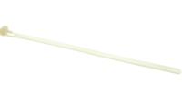 269-1855 RS PRO Cable Tie, Releasable, 150mm x 7.6 mm, Natural Nylon, Pk-250