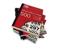 raf500 Pukka Pads Raffle Ticket Label Sheet