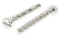 482-9899 RS PRO Slot M4  Cheese Head Brass Machine Screws DIN 84 x 30.0mm