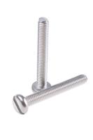 189-428 RS PRO Slot M4 Pan A4 316 Stainless Steel Machine Screws DIN 85 x 30.0mm