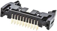 t816120a1r102ceu Amphenol Communications Solutions T816 Series Right Angle Through Hole PCB Header, 20 Contact(s), 2.54 mm Pitch, 2 Row,
