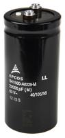 b41560a8229m600 EPCOS 22000μF Aluminium Electrolytic Capacitor 63V dc, Screw Terminal - B41560A8229M600