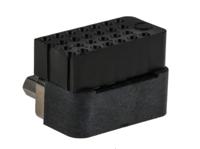 mwdm2l-9scbrp-110 Glenair MWDM 9 Way Right Angle Through Hole D-sub Connector Socket, 2.54mm Pitch