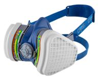 spr491 GVS Elipse ABEK1P3 Series Half-Type Respirator Mask with Replacement Filters, Size L, M