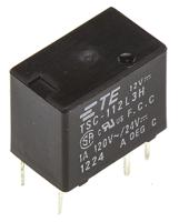tsc-112l3h000 TE Connectivity PCB Mount Signal Relay, 12V dc Coil, 1A Switching Current, DPDT