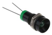 212-121 RS PRO Green Panel Mount Indicator, 2V dc, 8mm Mounting Hole Size, IP67