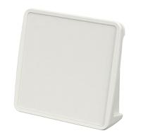 35122076hmt1 Bopla BoPad Series White ABS Desktop Enclosure, Sloped Front, 226 x 220 x 83.70mm