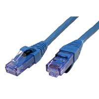 21152985-50 Roline, 300mm Cat6a, Blue RJ45 to Male RJ45 Male, U/UTP Unshielded, Terminated LSZH Sheath