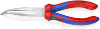26-25-200 Knipex Long Nose Pliers, 200 mm Overall, Angled Tip, 73mm Jaw