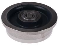 1102-cc LAG Blue Cast Iron High Load Capacity, Low Rolling Resistance Trolley Wheel, 500kg