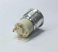 175-9535 RS PRO Illuminated Push Button Switch, Latching, Panel Mount, 16mm Cutout, SPST, Blue LED, 36V dc, IP67