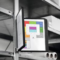 591801 Durable Black Presentation Folder