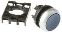 78635805-m22-dl-bm22-a Eaton RMQ Titan M22 Series Blue Illuminated Momentary Push Button Head, 22mm Cutout, IP69K