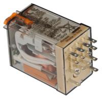 553480480054 Finder Plug In Relay, 48V ac Coil, 7A Switching Current, 4PDT