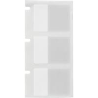 m6-18-417 Brady B-417 White, Transparent Label, 19.05mm Width, 9.53mm Height, 250 Qty