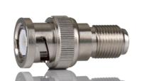 246-9491 RS PRO Straight Coaxial Adapter BNC Plug to Type F Socket 1GHz