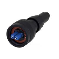 rlrb121lp02b L-Com Blue Dust Cap for use with Fibre Optic