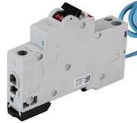 2csr255051r1064-dse201-c6-ac30-n-blue ABB RCBO, 6A Current Rating, 1P+N Poles, 30mA Trip Sensitivity, Type C, System Pro M Compact Range