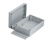 c2116241 OKW C21 Series Grey ABS General Purpose Enclosure, IP66, Light Grey Lid, 240x 160 x 90mm