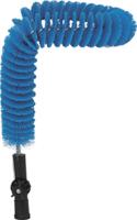 53743 Vikan Medium Bristle Blue Scrubbing Brush, 25mm bristle length, Polyester bristle material