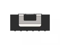 1mm-r-d06-vs-00-h-trp TE Connectivity 1MM-R Series Vertical Board Mount PCB Socket, 12-Contact, 2-Row, 1mm Pitch, Surface Mount Termination