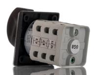 265-7693 RS PRO, 3P 3 Position 60° Changeover Cam Switch, 500V ac, 12A, Knob Actuator