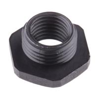 822-9870 RS PRO Cable Gland Adaptor, M16 Exterior Thread, M12 Interior Thread, Nylon 66