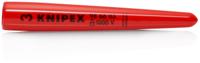 98-66-03 Knipex 80mm Red Cable Cover in Plastic, 10mm Inside dia.