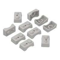 360-035 RS PRO ABS Pole Mount Bracket for Use with Enclosure, 31.7 x 19.7 x 13mm
