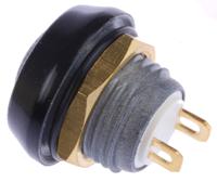 59-111 ITW Switches 59 Series Miniature Push Button Switch, Momentary, Panel Mount, 13.65mm Cutout, SPST, 125V ac, IP67