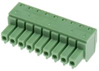 1803646 Phoenix Contact, 3.81mm Pitch, MC 1.5/ 9-ST-3.81, 9 Way, , Pluggable Terminal Block, Plug, Cable Mount, Screw