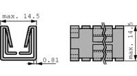 fk-240-sa-220-o Fischer Elektronik Heatsink, 16K/W, 38.1 x 14.5 x 12.7mm