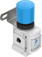 ms4-lr-18-d6-wr Festo G 1/8 Pneumatic Regulator - 0.8bar to 20bar, 1/8in, 7bar max. input, 543520