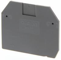 xw5es16 Omron XW5E Series End Cover for Use with XW5G-S16-1.1-1 Grounding Terminal Block, XW5T-S16-1.1-1 Feed Through Terminal